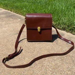 Adorable reddish brown shein purse